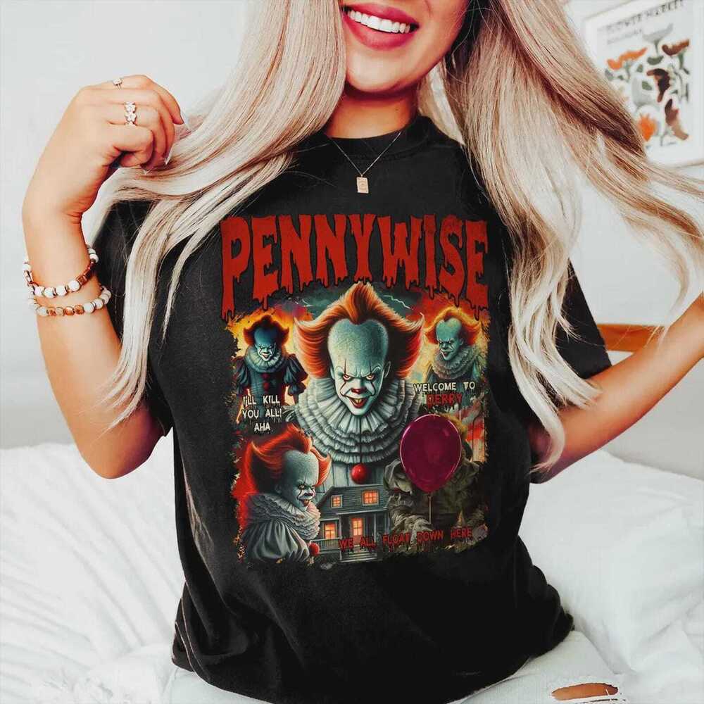 Pennywise Shirt, IT Killer Halloween Shirt